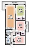 ブランカベルヴィルの間取り画像
