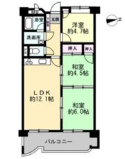 バルコート古江の間取り画像