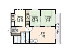 エスポワール舟入の間取り画像