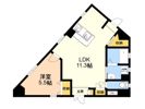 PREMIAGE天神南の間取り画像