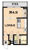 アルドゥール上永谷壱番館の間取り画像