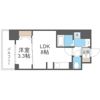 S-RESIDENCE難波西alterの間取り画像