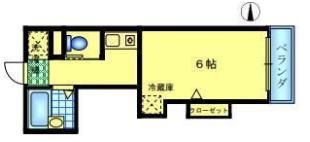 キオズ梅田ウエストの間取り画像