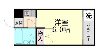 アクティ本山の間取り画像