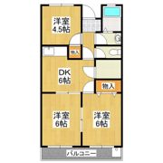 二の宮荒井マンションの間取り画像