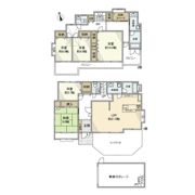 上砂町戸建の間取り画像
