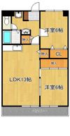 ふぁみーる志徳の間取り画像