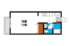 レジデンス西崎Bの間取り画像