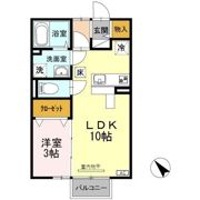 サンモールパレスの間取り画像