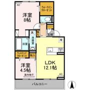 プレジデント持田 B棟の間取り画像
