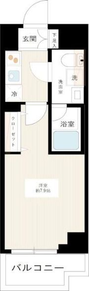 REALIZE蒲田IIIの間取り画像