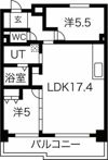 茶屋ヶ坂プログレスの間取り画像