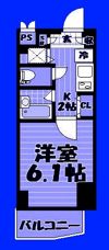 グランヴァンタクティス横濱の間取り画像