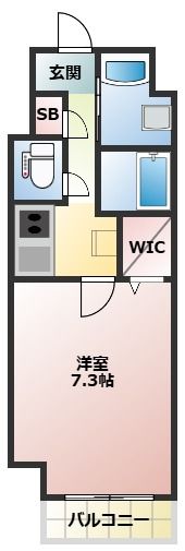 ガーデンクォーツ摂津正雀の間取り画像