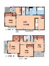祖師谷6丁目戸建賃貸住宅1・3号棟の間取り画像