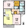 リビングタウン舟橋壱番館 Cの間取り画像
