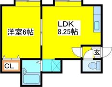 ジョイフル羊ケ丘の間取り画像