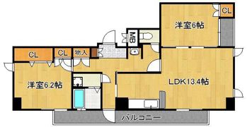 HN石坪の間取り画像