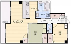 EFT-牛田東の間取り画像
