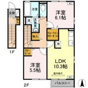 セジュールプレリーの間取り画像