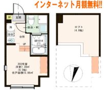 エアル北小岩の間取り画像