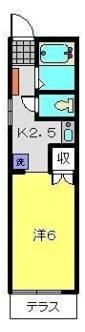 ソレイユ杉田の間取り画像