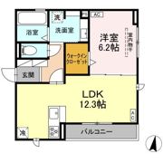 D-Hills上浅田Ⅱの間取り画像
