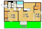 D-ROOM守恒IIの間取り画像