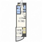 セレニテ梅田ルフレの間取り画像