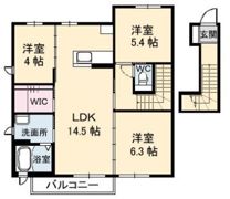 グランドメゾン石岡の間取り画像