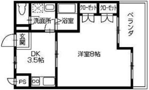 ソレイユ1番館の間取り画像