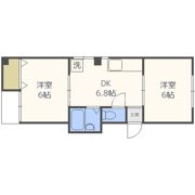 ハイツ浮田の間取り画像