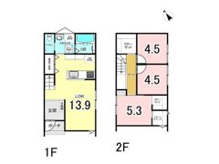 レジデンス小山の間取り画像