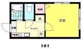 サンパティーク朝霞Aの間取り画像