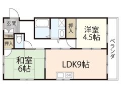 タカマツビルの間取り画像