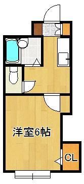 アルシュ則松 A棟の間取り画像