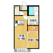 トリニティー6の間取り画像