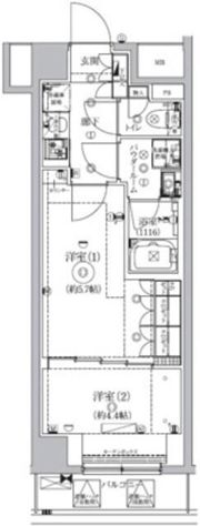 ジェノヴィア北池袋スカイガーデンの間取り画像