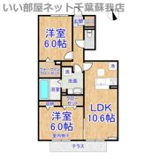ヴェルデソーレAの間取り画像