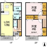 プランドールの間取り画像