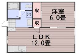 山陽コーポ豊成の間取り画像