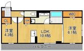 ルシオル鞘ヶ谷の間取り画像