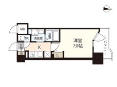S－RESIDENCE国泰寺町一丁目の間取り画像