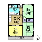 クインハイツの間取り画像
