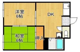 コーポKATUYAMAの間取り画像