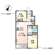 スターパレットⅢの間取り画像