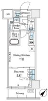パークアクシス横浜伊勢佐木町通りの間取り画像