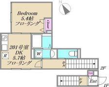 Kステージの間取り画像