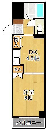 サニーベール前田の間取り画像