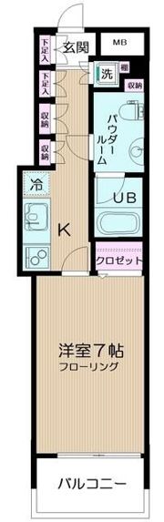 日神デュオステージ横濱マリンスクエアの間取り画像